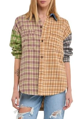 Oversize Plaid Shirt