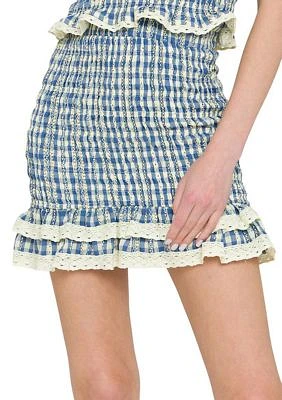 Gingham Skirt