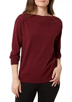 Women's Boat Neck Sweater