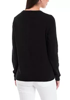 Women's Solid Knit Cardigan