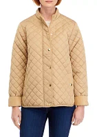 Women's Snap Front Quilted Jacket