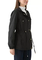 Women's Long Sleeve Hooded Anorak Jacket