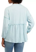 Women's Slouchy V-Neck Top