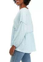 Women's Slouchy V-Neck Top