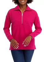 Women's Ottoman Half Zip Pullover