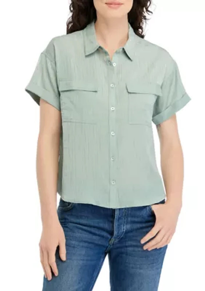 Women's Solid Utility Top