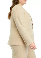 Plus Relaxed Blazer