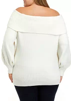 Plus Pearl Marilyn Sweater