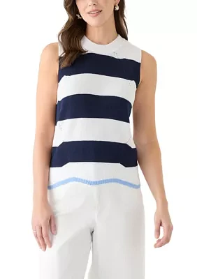 Women's Scallop Sweater Tank Top