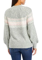 Women's Pearl Fairisle Sweater