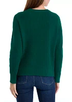 Petite Ribbed Pullover Sweater