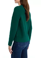 Petite Ribbed Pullover Sweater