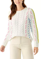 Women's Cable Whip Stitch Sweater