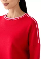 Petite Drop Shoulder Sweater