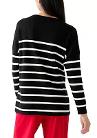 Petite Stripe Sweater