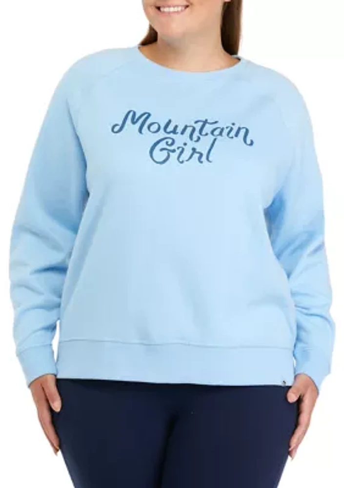 Plus Long Sleeve Graphic Sweatshirt