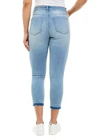 Women's 5 Pocket Cropped Denim Jeans