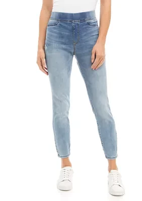 Women's Pull On Super Skinny Jeans - Short