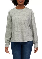 Women's Long Sleeve Crew Neck Top