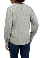 Women's Long Sleeve Crew Neck Top