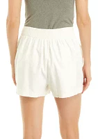 Women's Solid Pull On Shorts