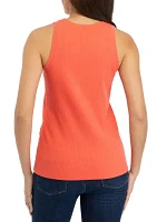 Women's Sleeveless Ribbed Tank