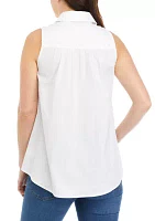 Women's Solid Boyfriend Top