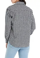 Women's Linen Boyfriend Shirt