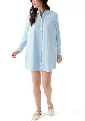 Women's A-Line Shirt Dress