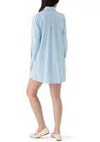 Women's A-Line Shirt Dress