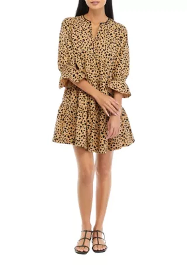 embroidered strapless mini dress AMUR Azara Strapless Mini Dress in Ivory