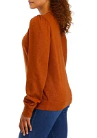 Women's Puff Sleeve Sweatshirt