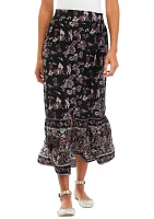 Women's Printed Maxi Skirt