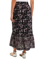 Women's Printed Maxi Skirt