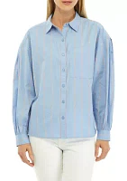 Women's Patch Pocket Button Down Shirt