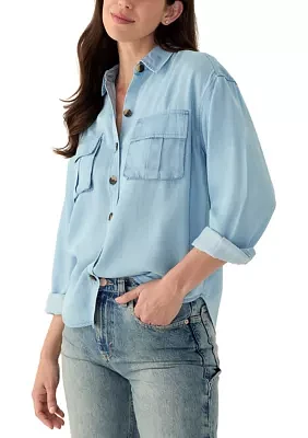 Women's Long Sleeve Utility Shirt