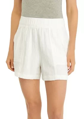 Women's Seamed Pull On Shorts