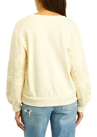 Women's Embroidered Sweatshirt