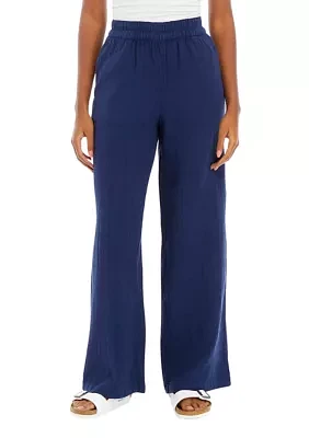 Pull On Wide Leg Pants