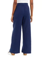 Pull On Wide Leg Pants