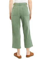 Women's Cropped High Rise Utility Pants