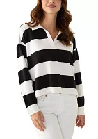 Women's Knit Polo Sweater