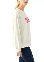 Women's XOXO Patch Sweatshirt