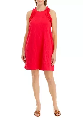 Women's Sleeveless Ruffle Dress