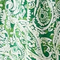 Women's Printed Smocked Midi Dress