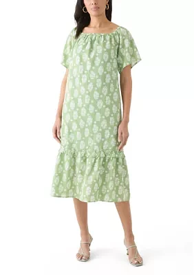 Women's Printed House Shift Dress