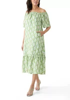 Women's Printed House Shift Dress