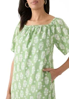 Women's Printed House Shift Dress