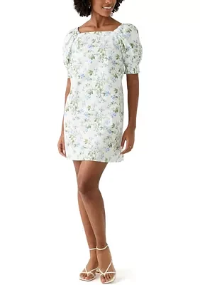 Women's Floral Printed Shift Dress