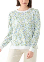 Women's Long Puff Sleeve Sweatshirt